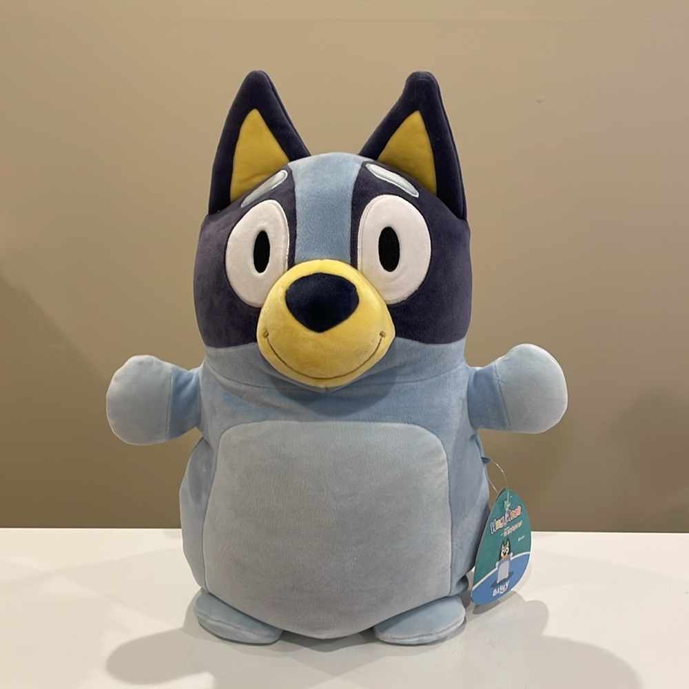NWT 14” Bluey Hugmees Squishmallow